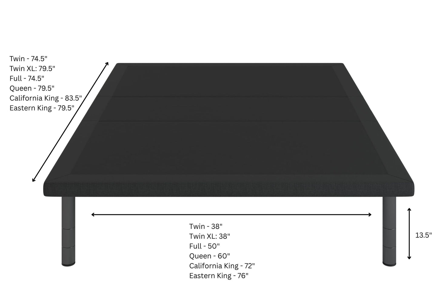 Plateau Adjustable Height Base