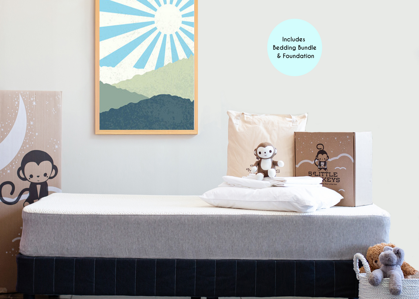 The Ultimate Kids Sleep Bundle - 9" Advanced Hybrid Mattress